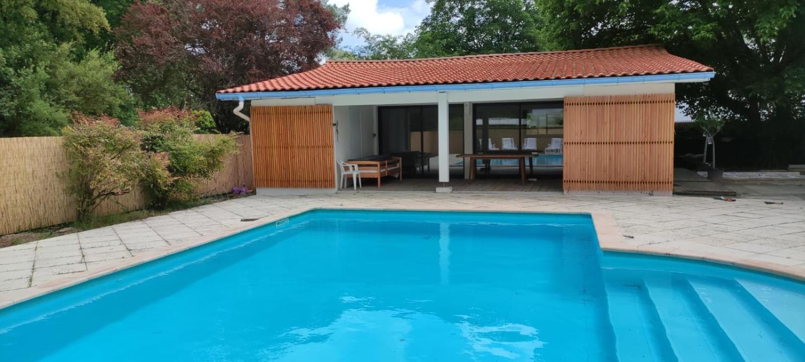 Maison Dharma A 5Km De La Plage Avec Sauna Mimizan Extérieur photo
