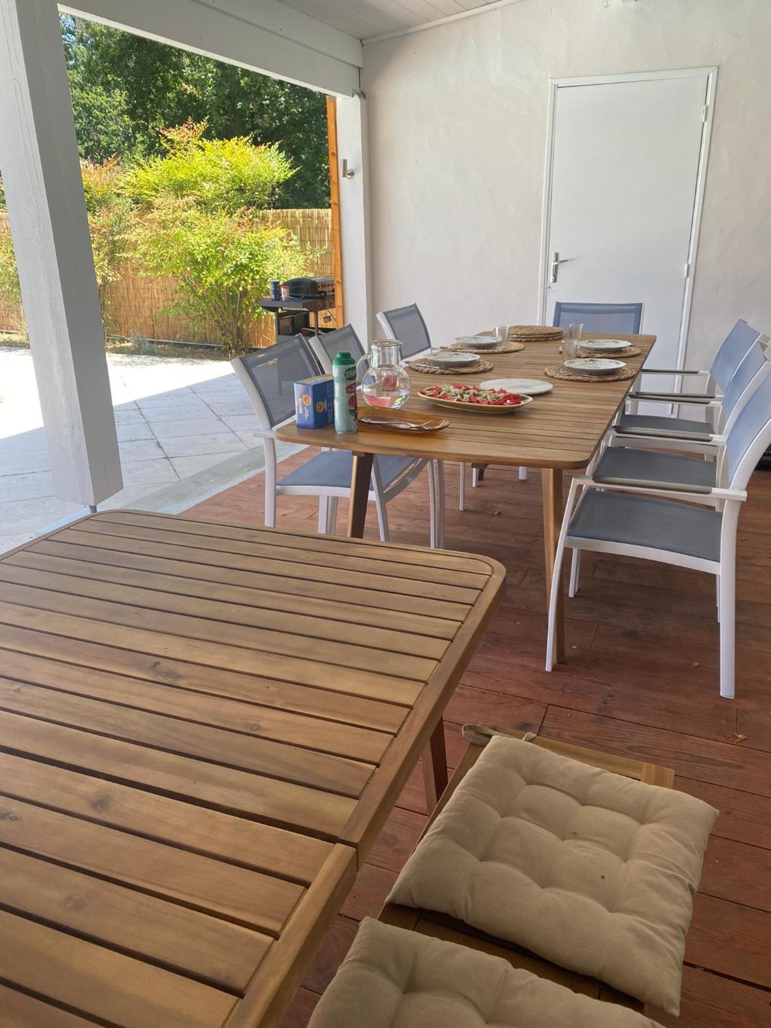 Maison Dharma A 5Km De La Plage Avec Sauna Mimizan Extérieur photo