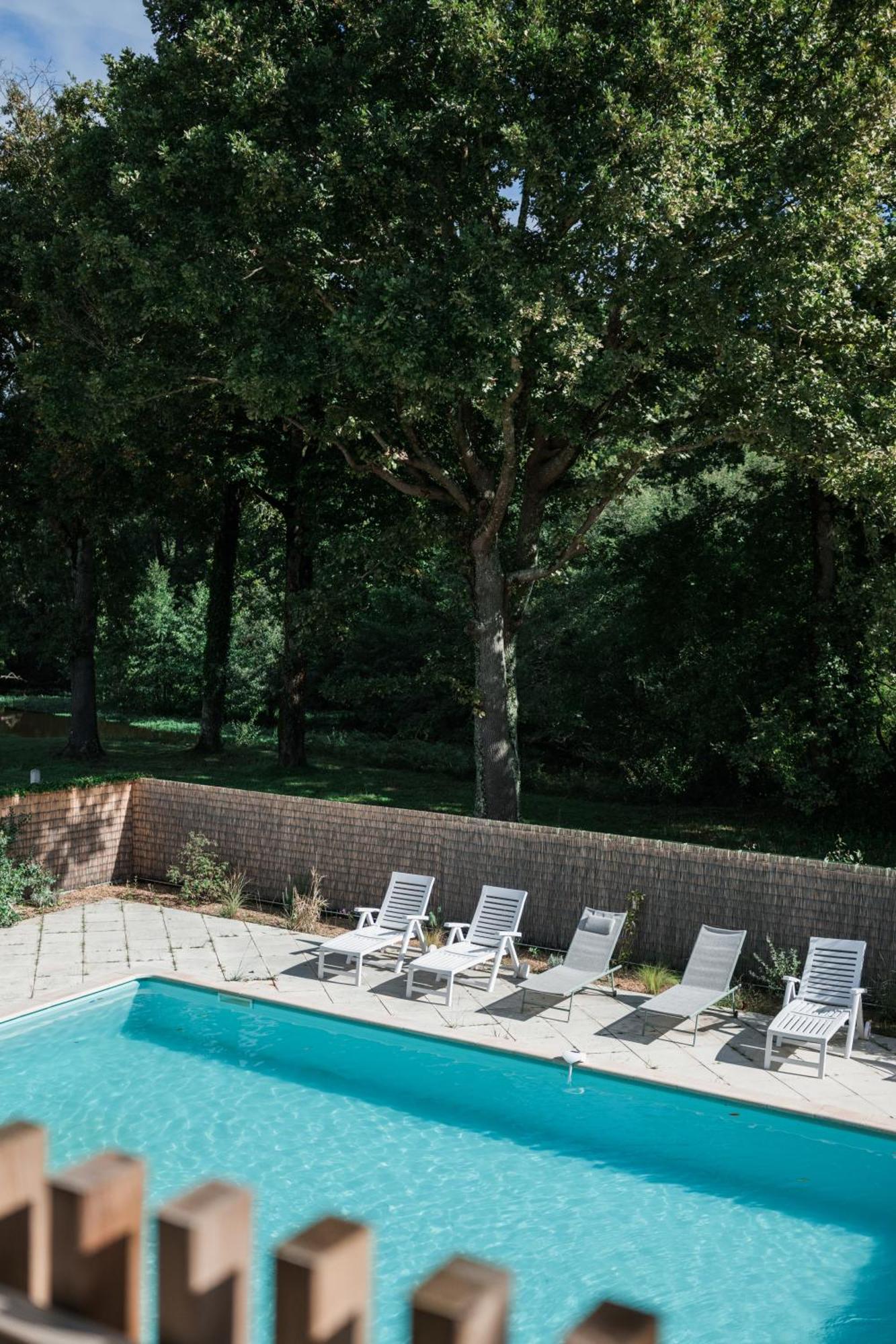 Maison Dharma A 5Km De La Plage Avec Sauna Mimizan Extérieur photo